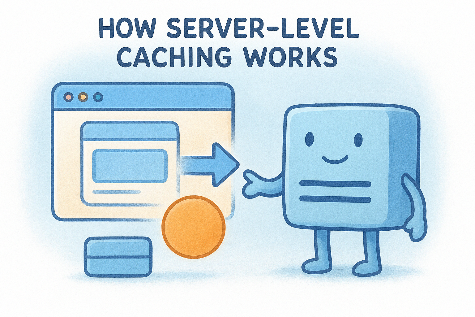 How server-level caching works