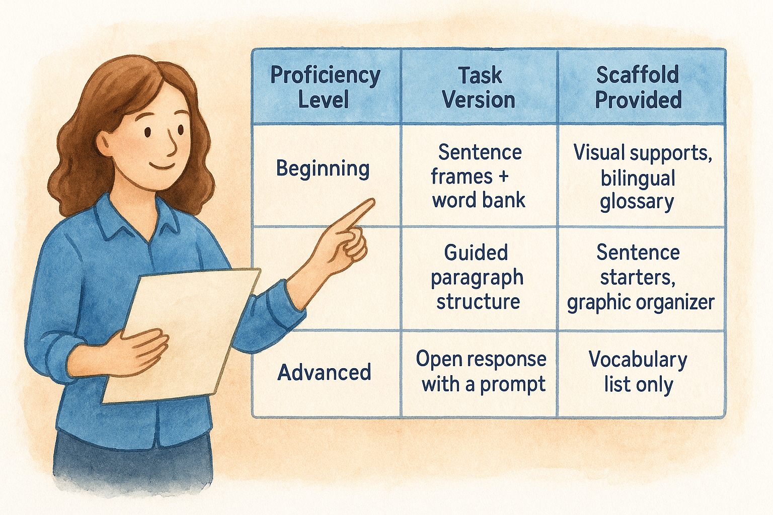 Build in tiered supports from the start