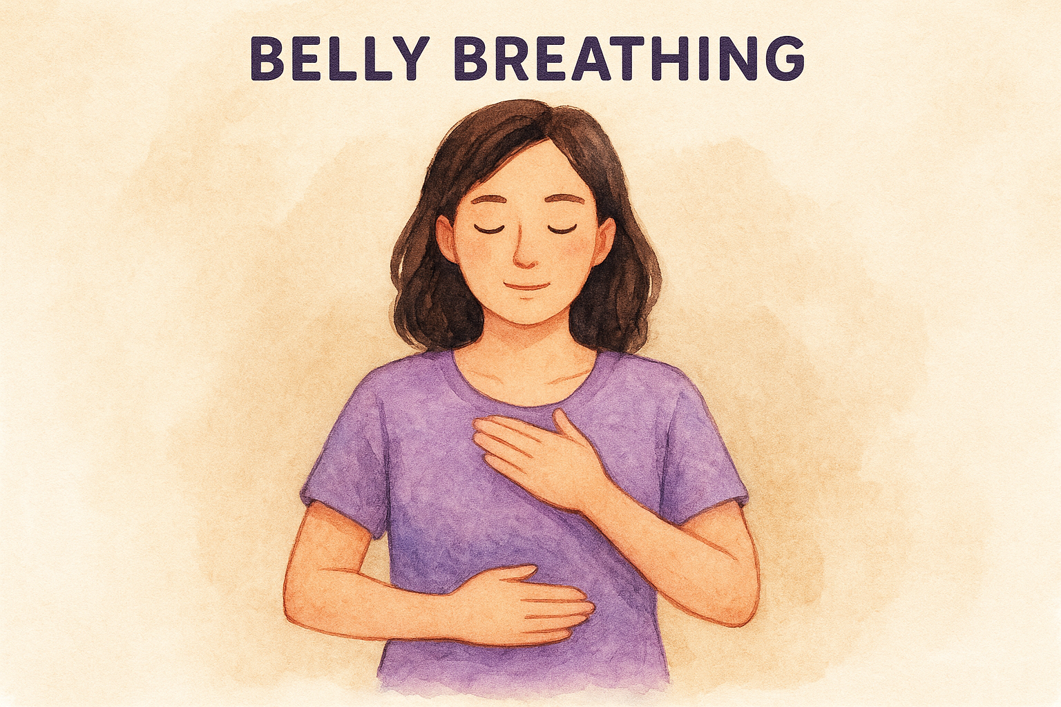 Belly breathing