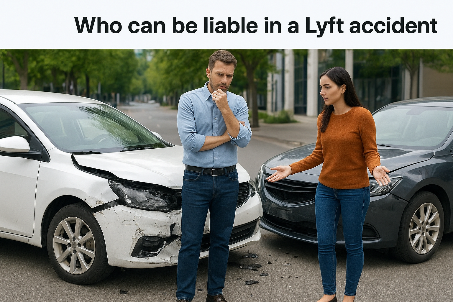 Who can be liable in a Lyft accident