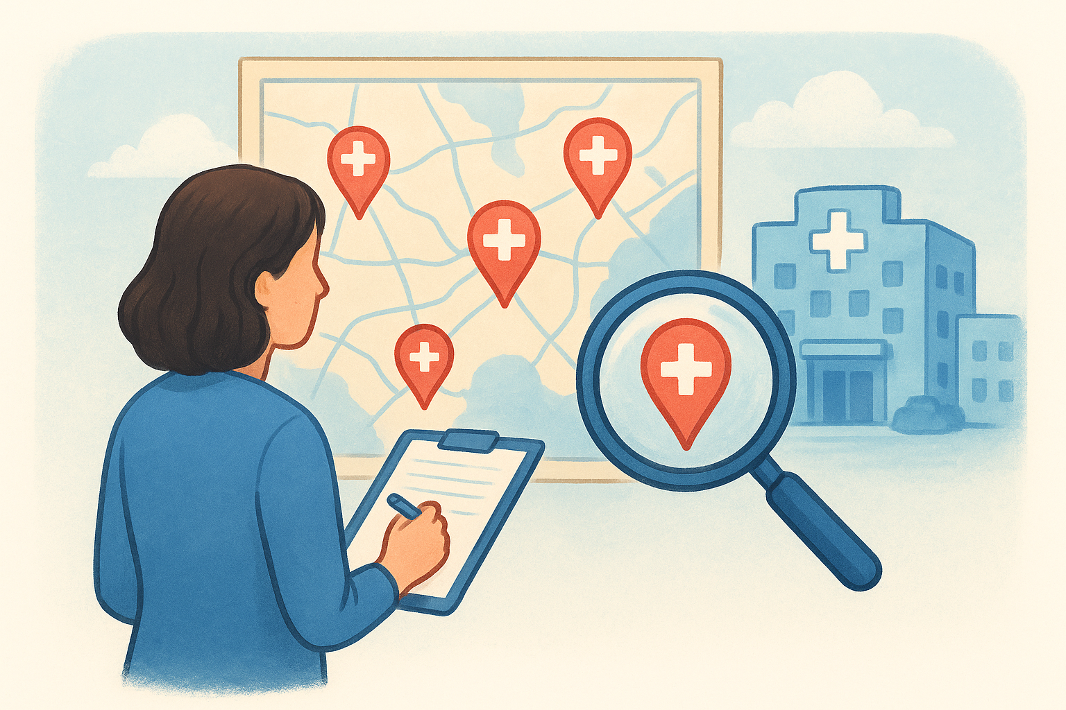 Where to find hospitals and health systems near you