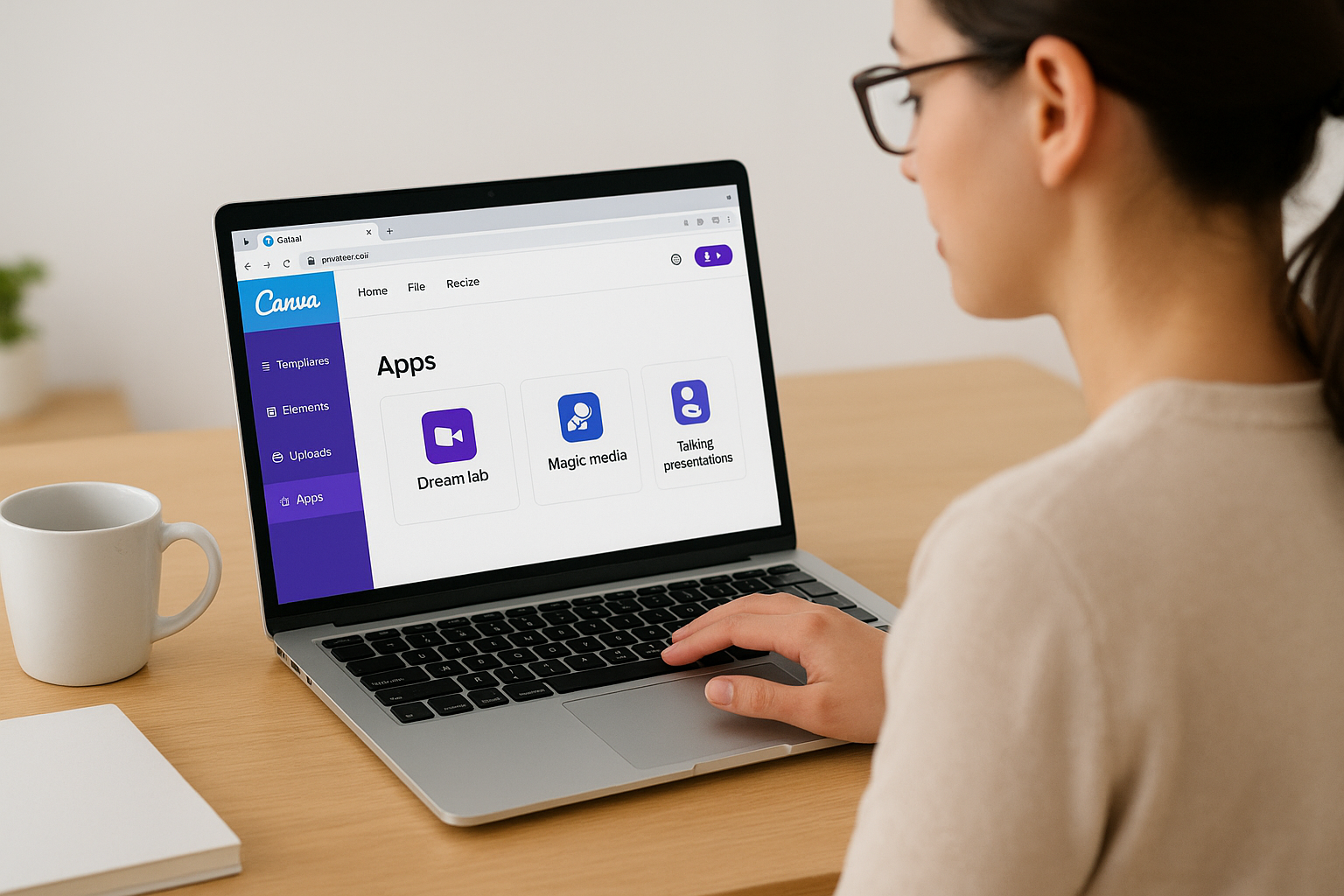 Where to find the AI video features