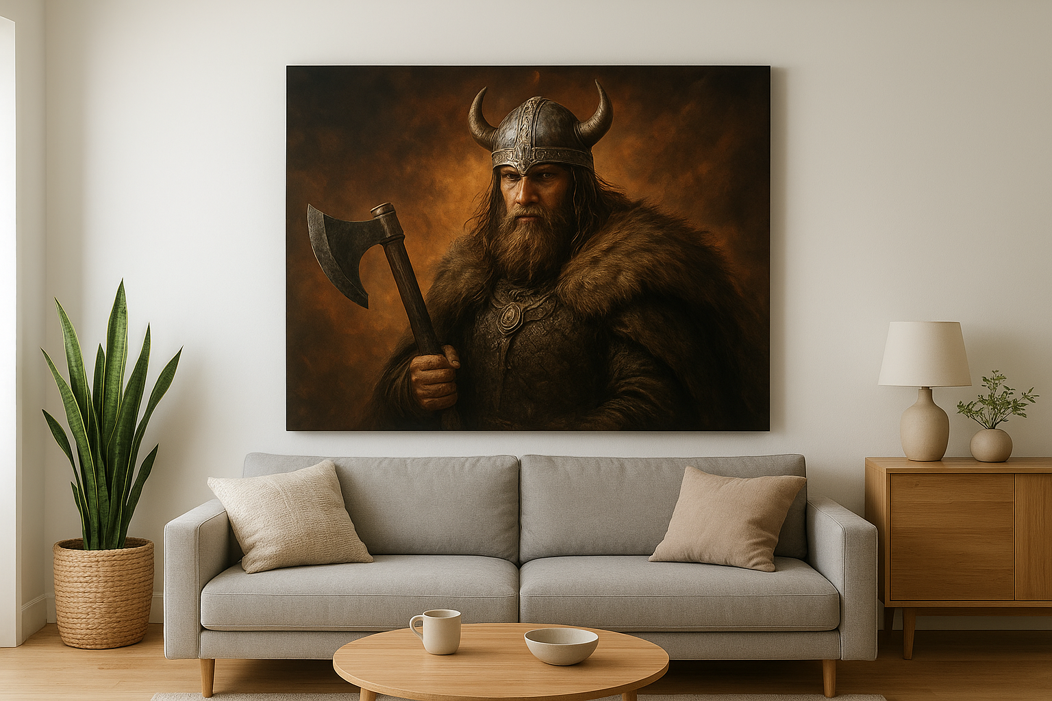 1. Yourwallarts extra-large canvas and acrylic glass