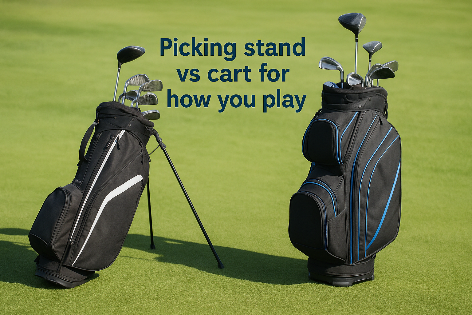 Picking stand vs cart for how you play