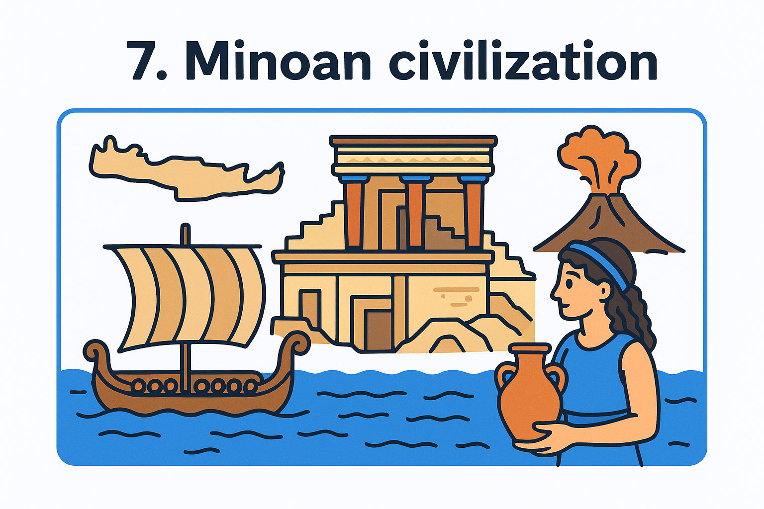 7. Minoan civilization