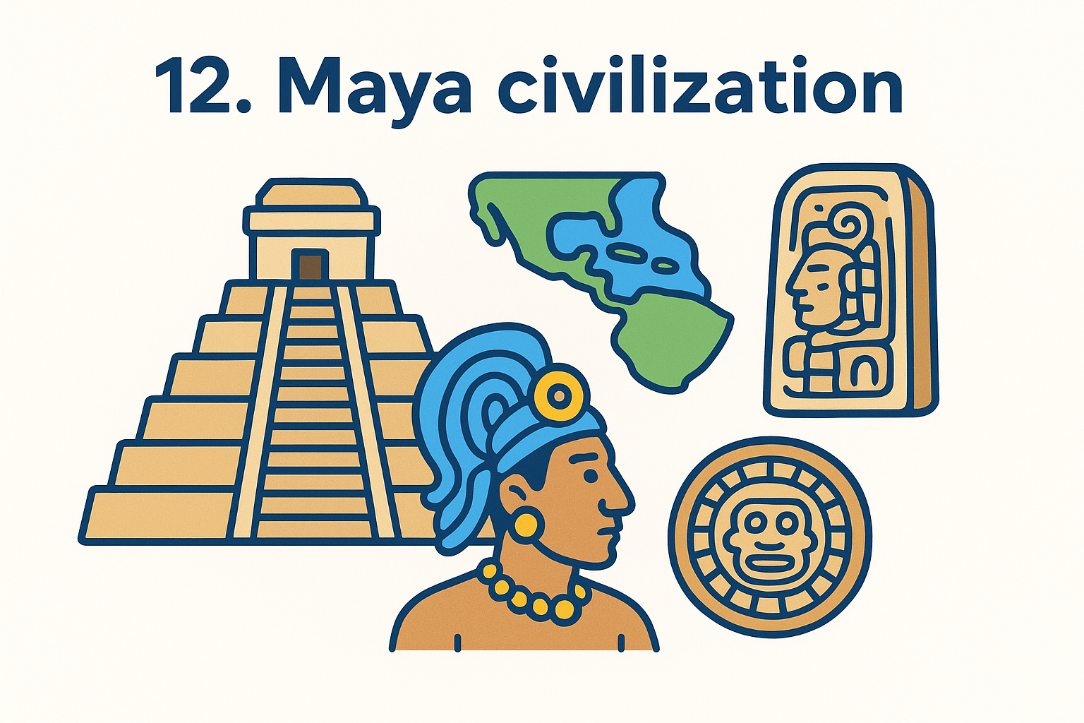 12. Maya civilization