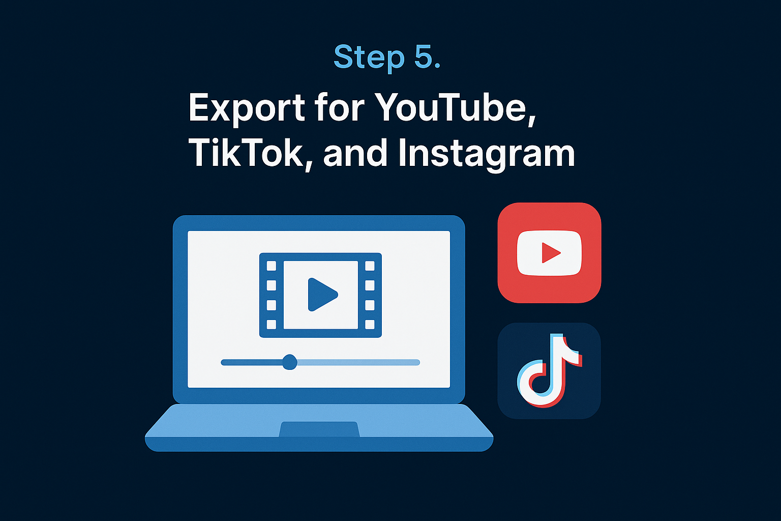 Step 5. Export for YouTube, TikTok, and Instagram