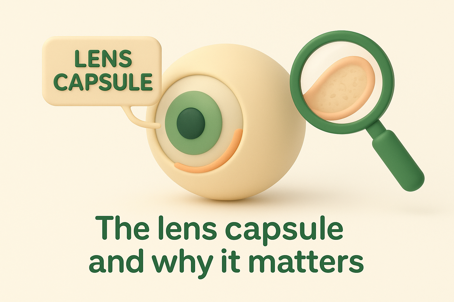 The lens capsule and why it matters
