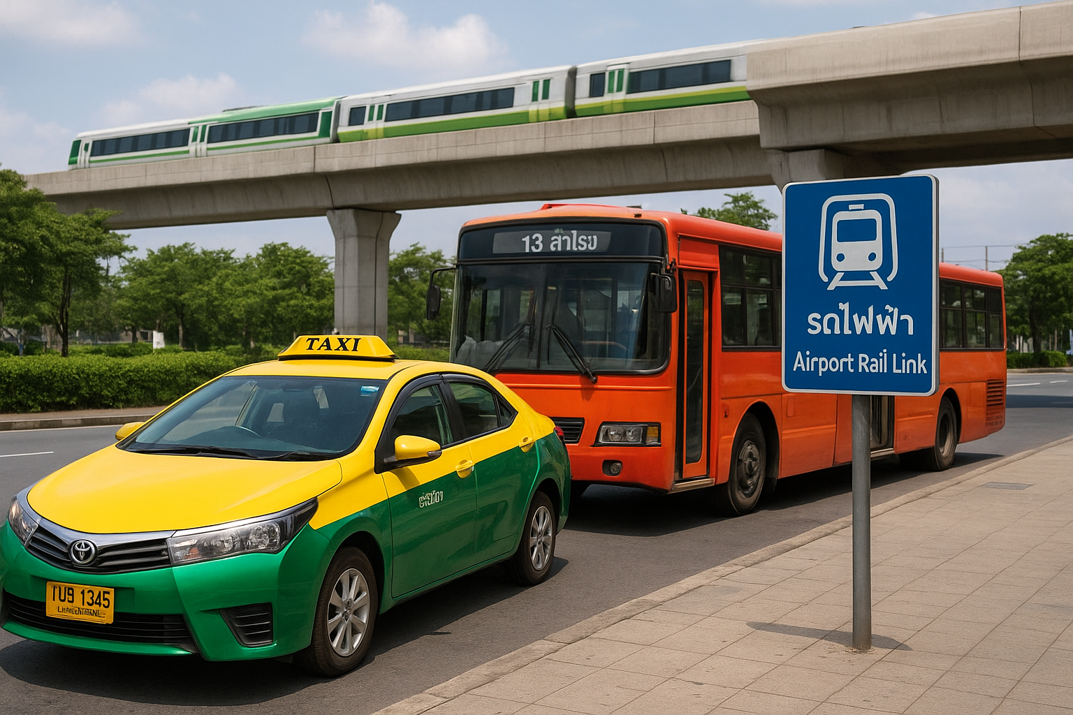 Transport lokalny w Tajlandii