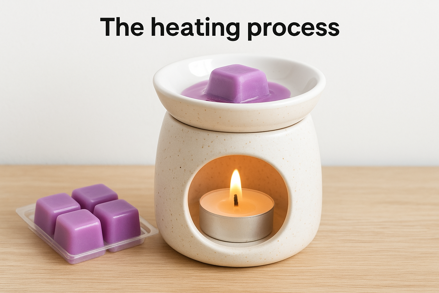 The heating process