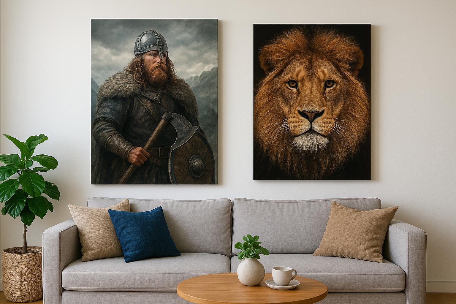 1. Yourwallarts Canvas and Acrylic Wall Art