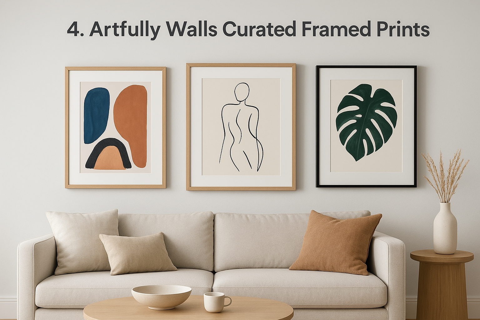 4. Artfully Walls Curated Framed Prints