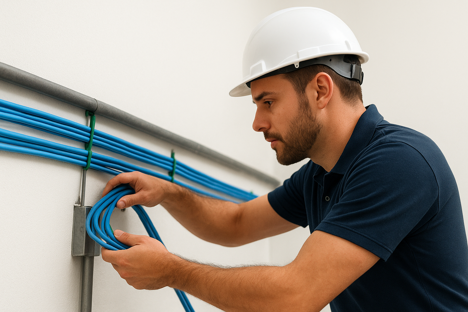Follow separation and bend radius rules