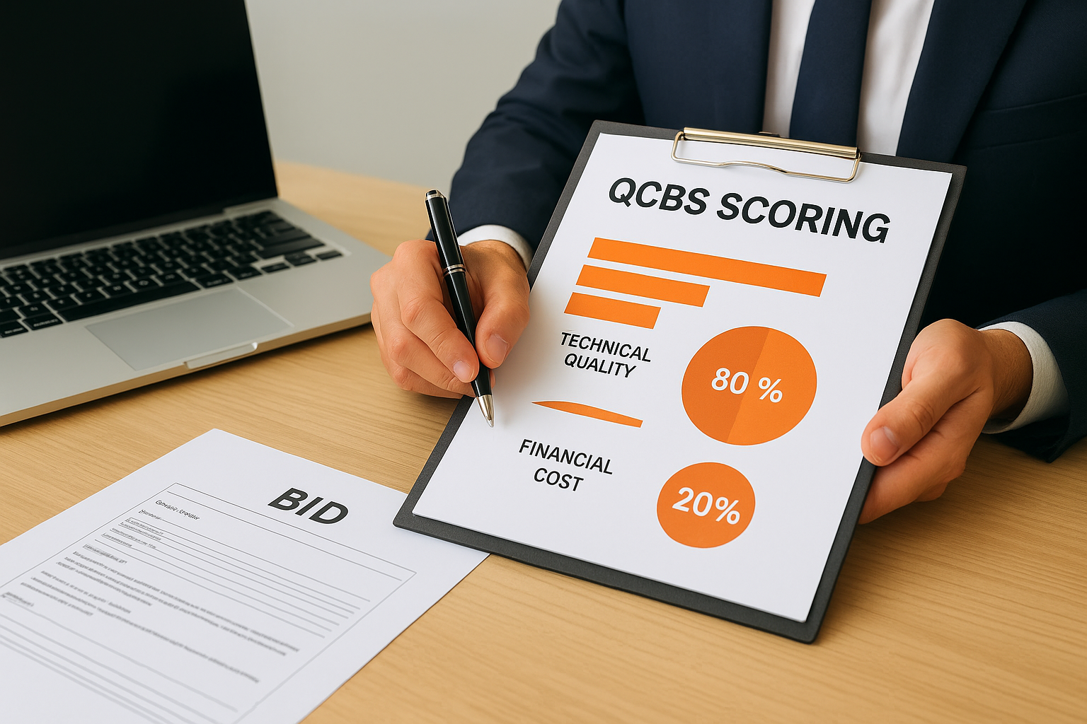 How QCBS scoring affects your bid positioning