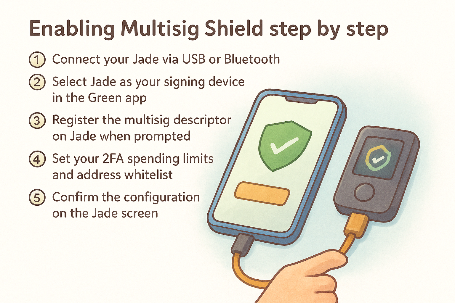 Enabling Multisig Shield step by step