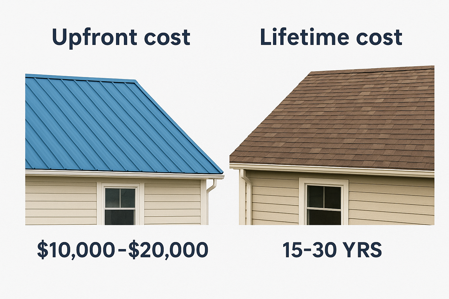 Upfront cost vs. lifetime cost