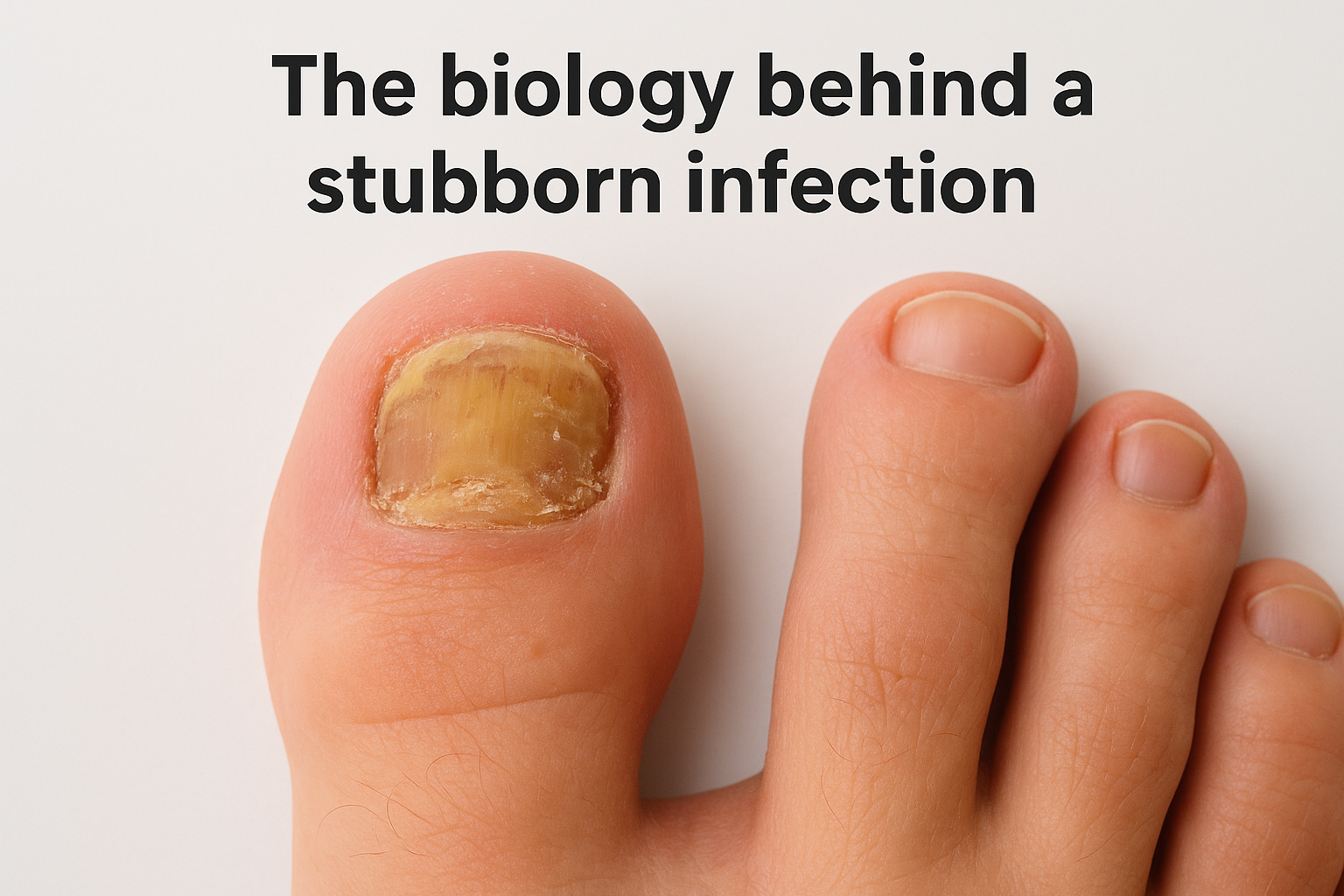 The biology behind a stubborn infection