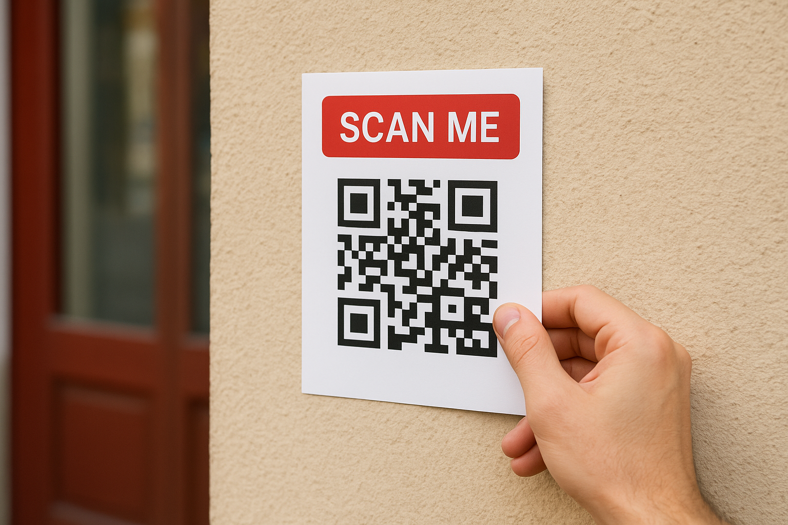3. Place the QR code where people can scan fast