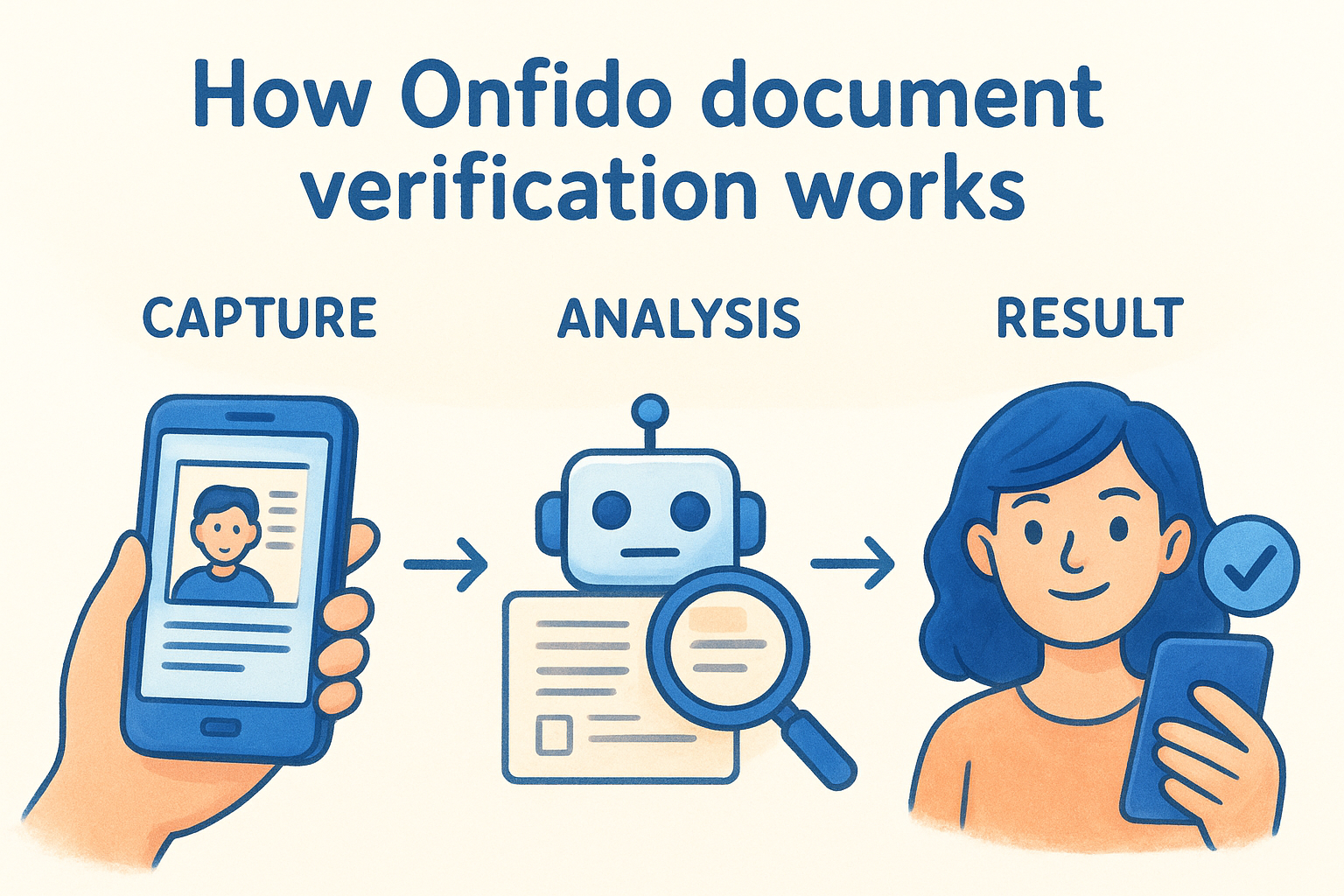 How Onfido document verification works