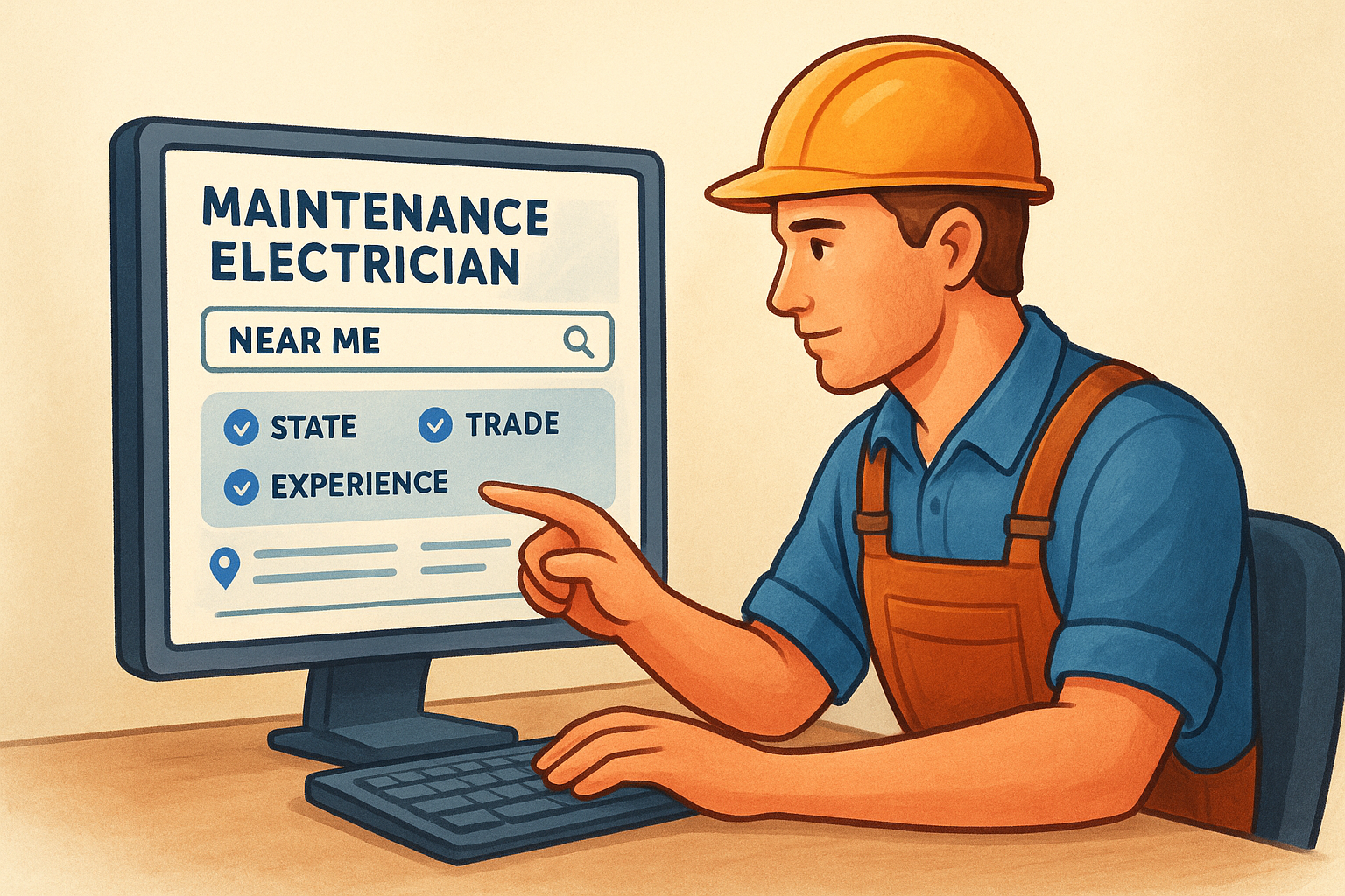 Best filters to find local maintenance roles fast