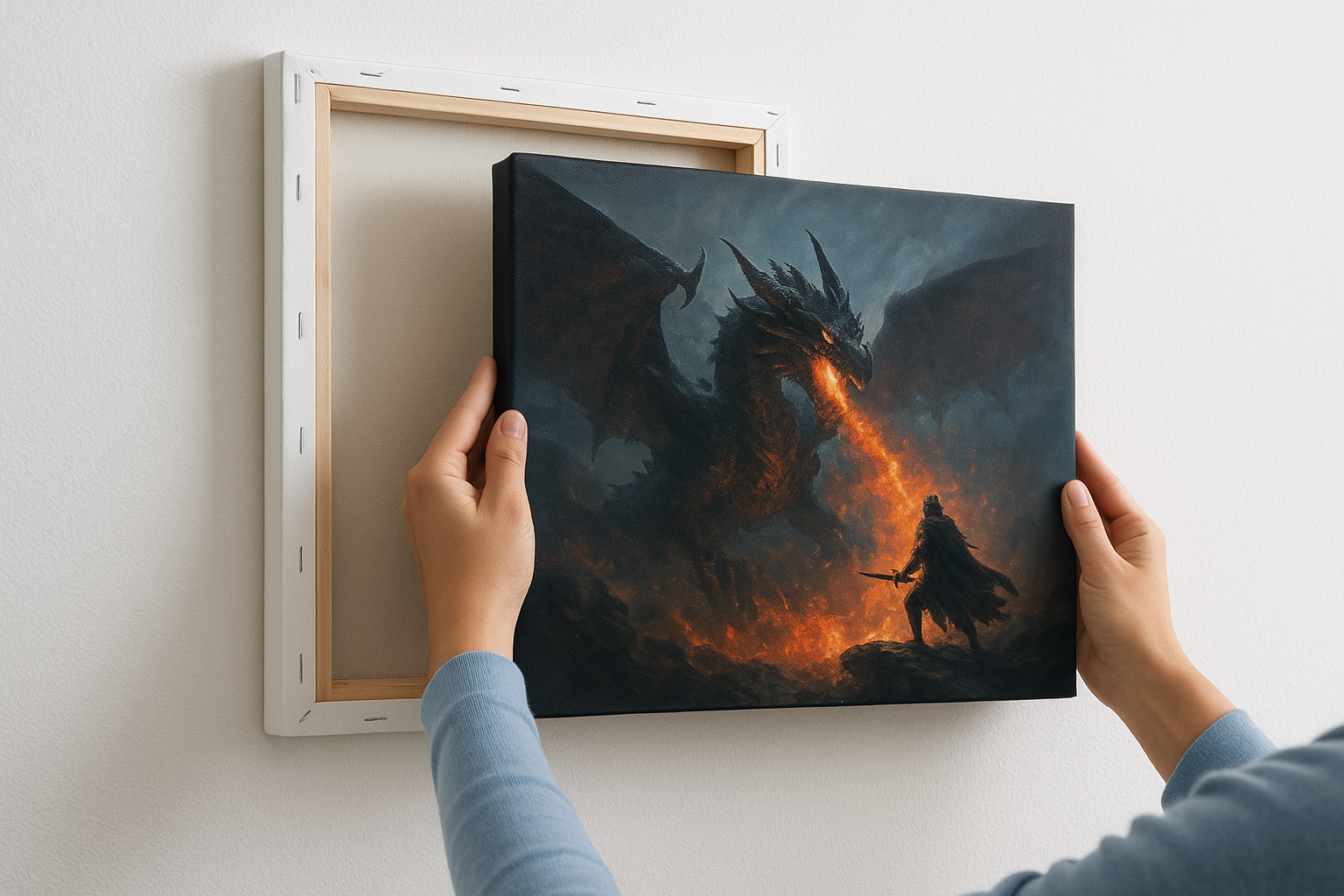 Canvas finish and build details