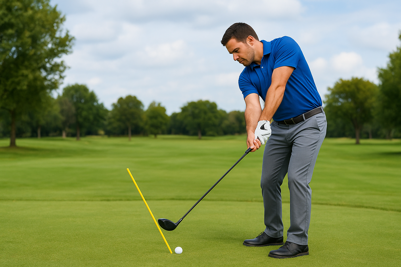 Shape your swing path from the inside