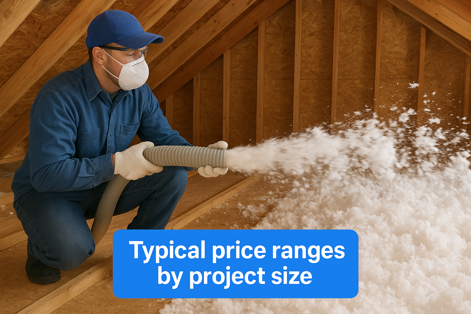 Typical price ranges by project size