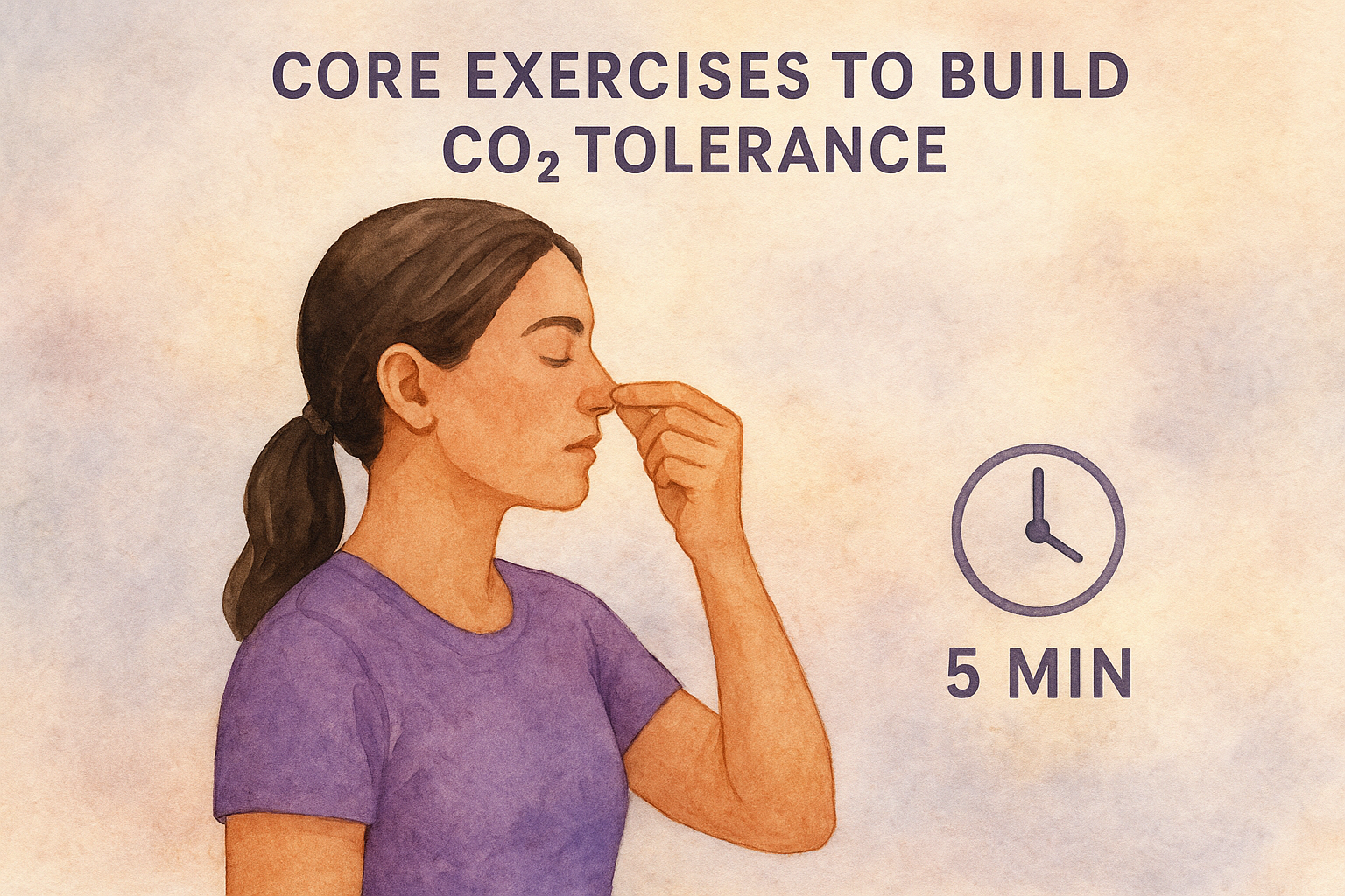 Core exercises to build CO₂ tolerance