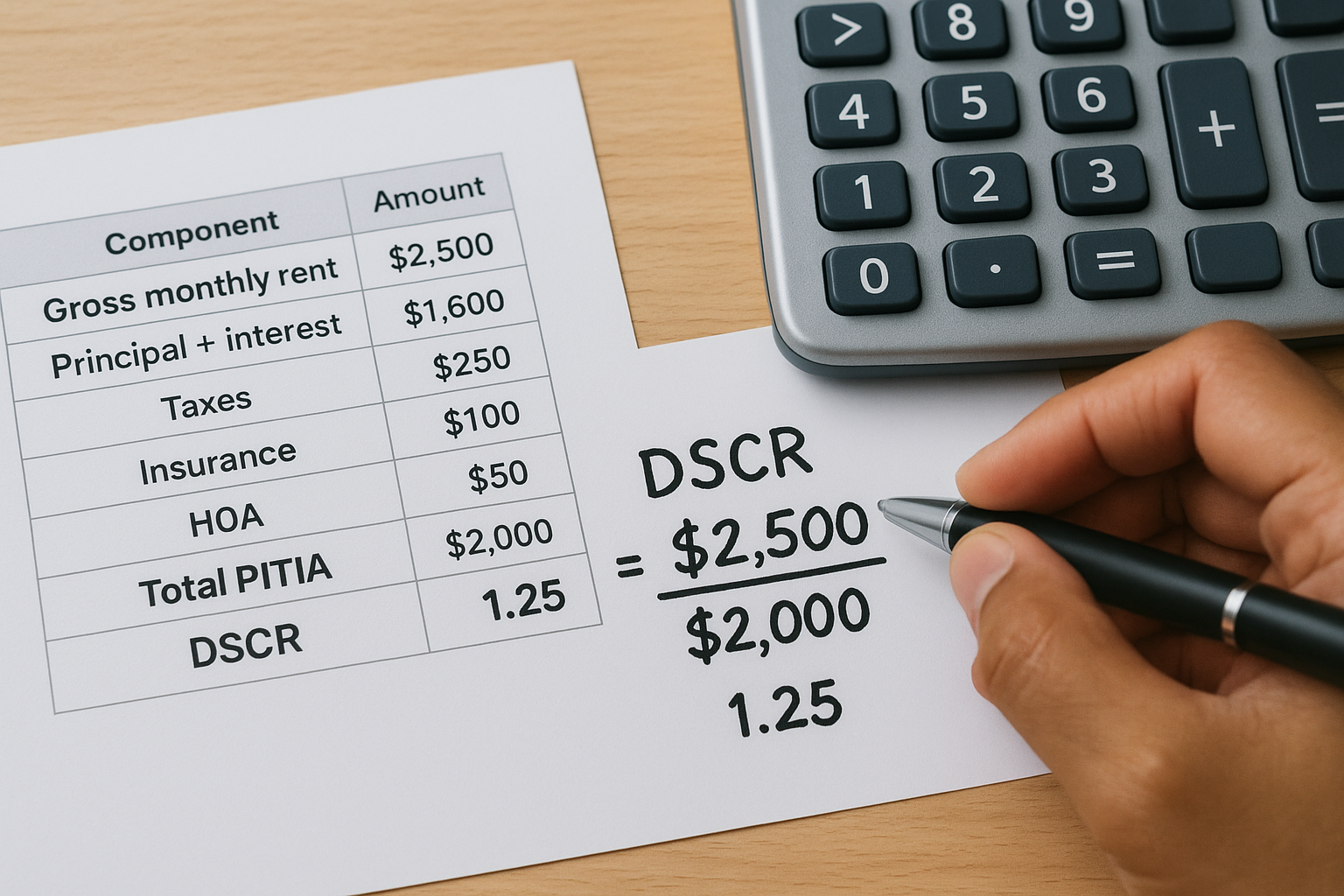 Run the numbers on a real example