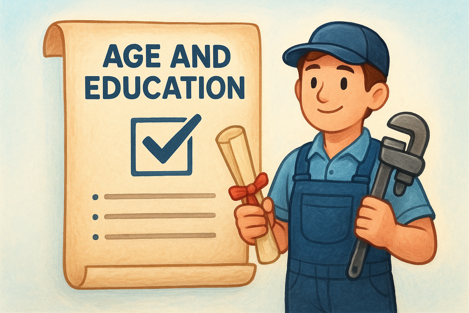 Age and education