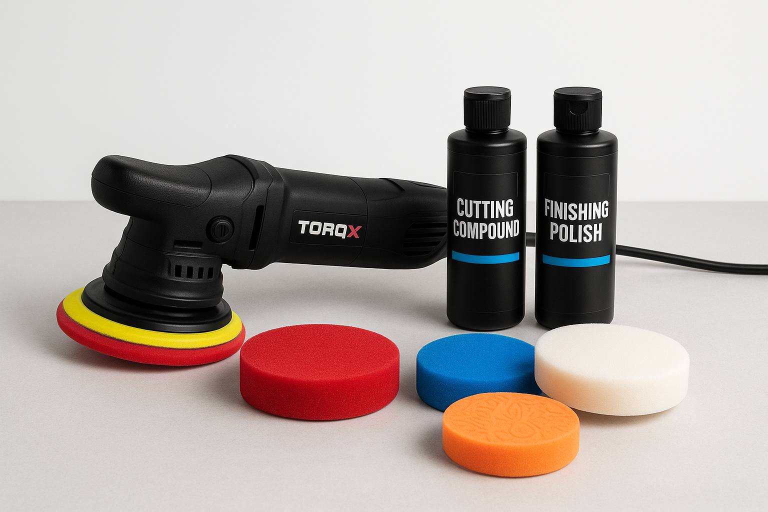 2. TORQX paint correction and perfection car polish kit