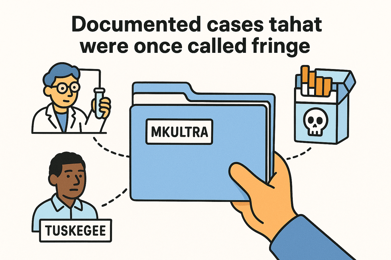 Documented cases that were once called fringe