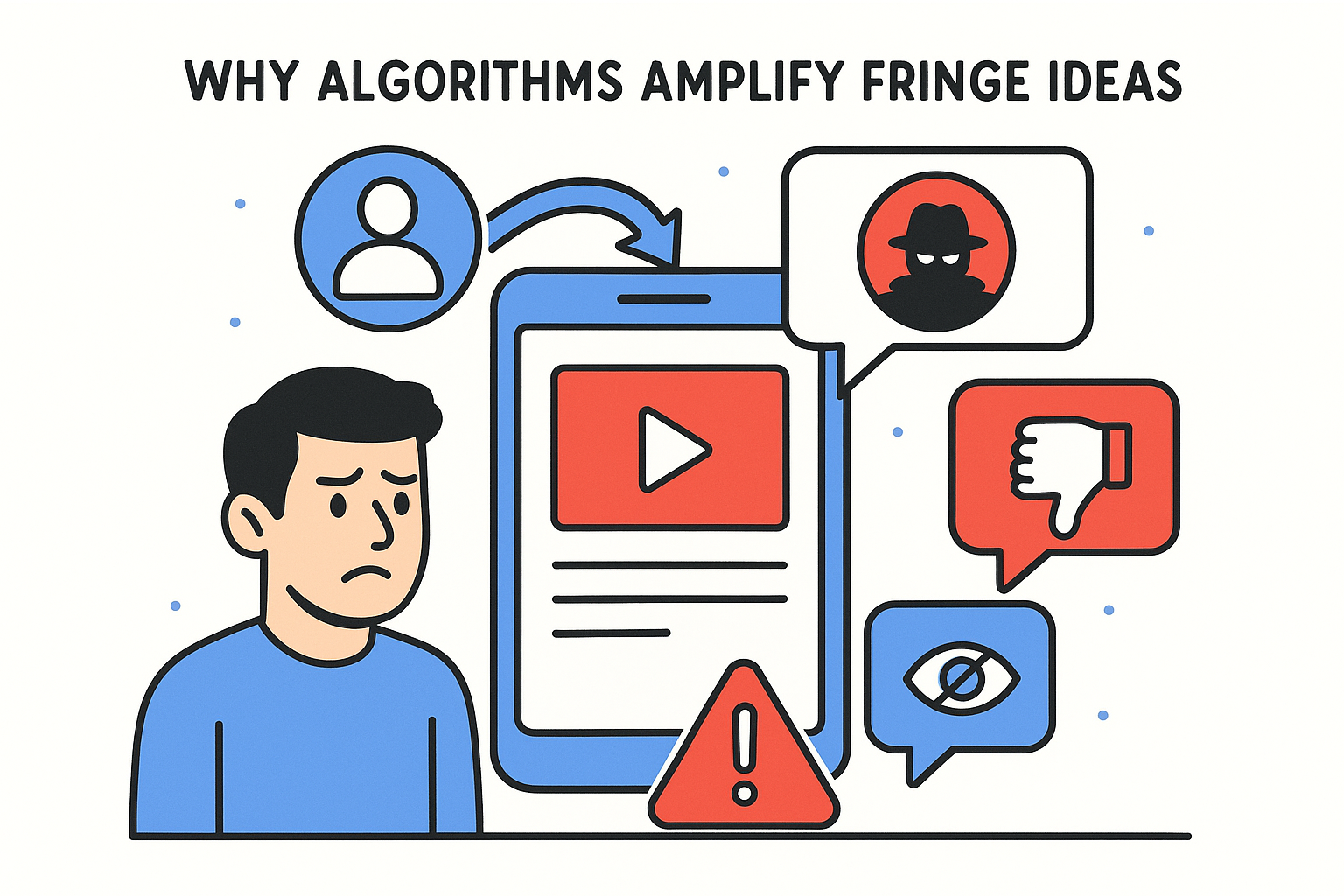 Why algorithms amplify fringe ideas