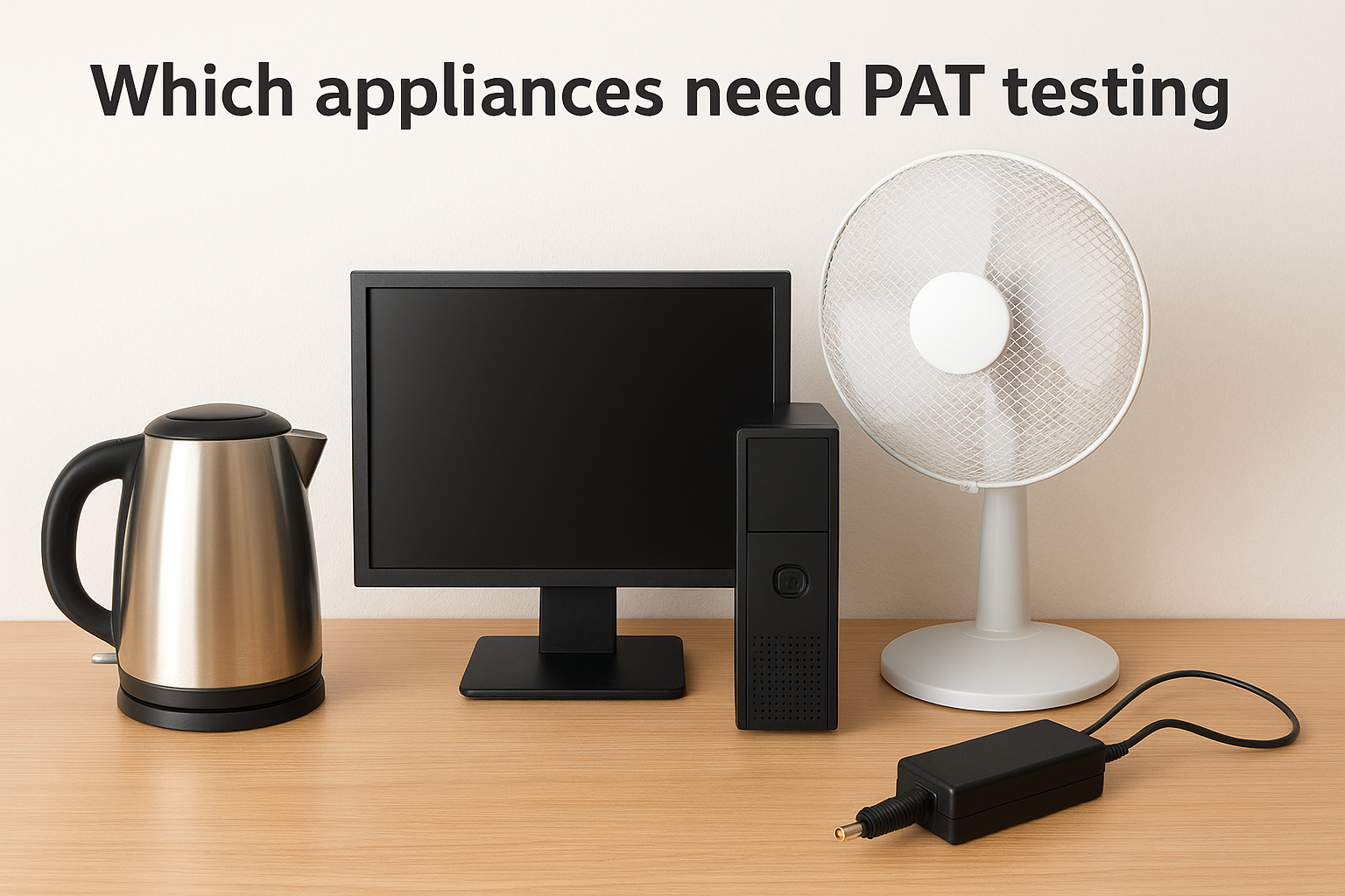Which appliances need PAT testing