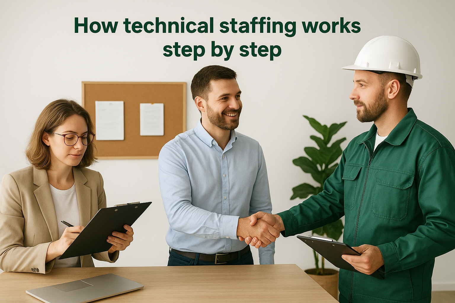 How technical staffing works step by step