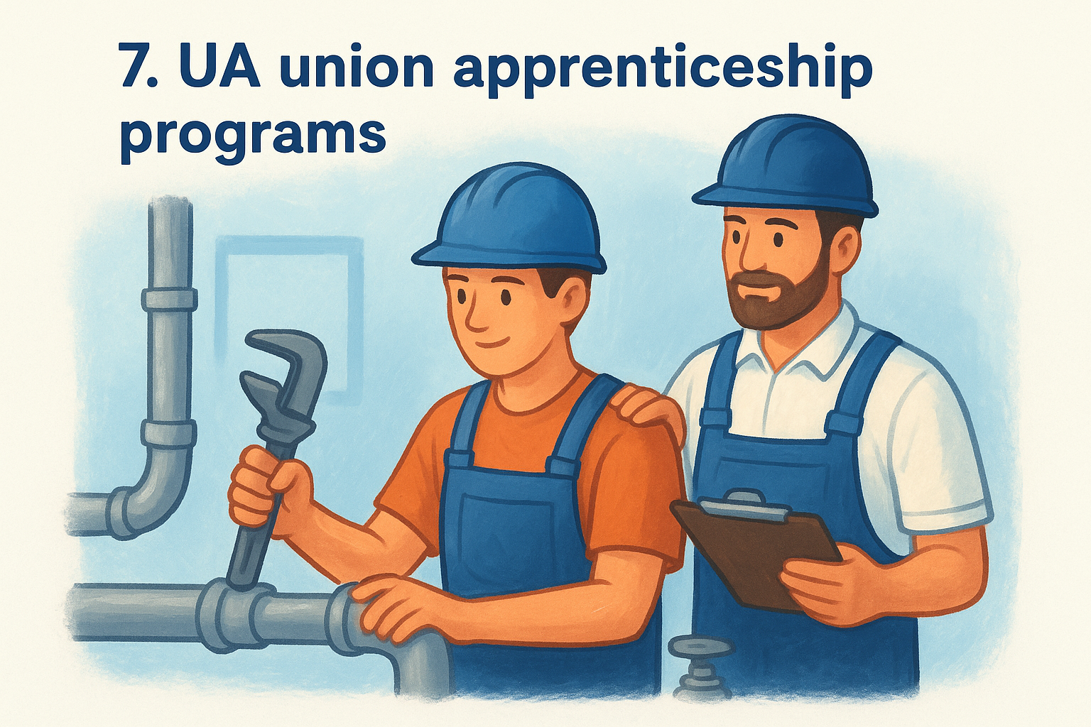 7. UA union apprenticeship programs