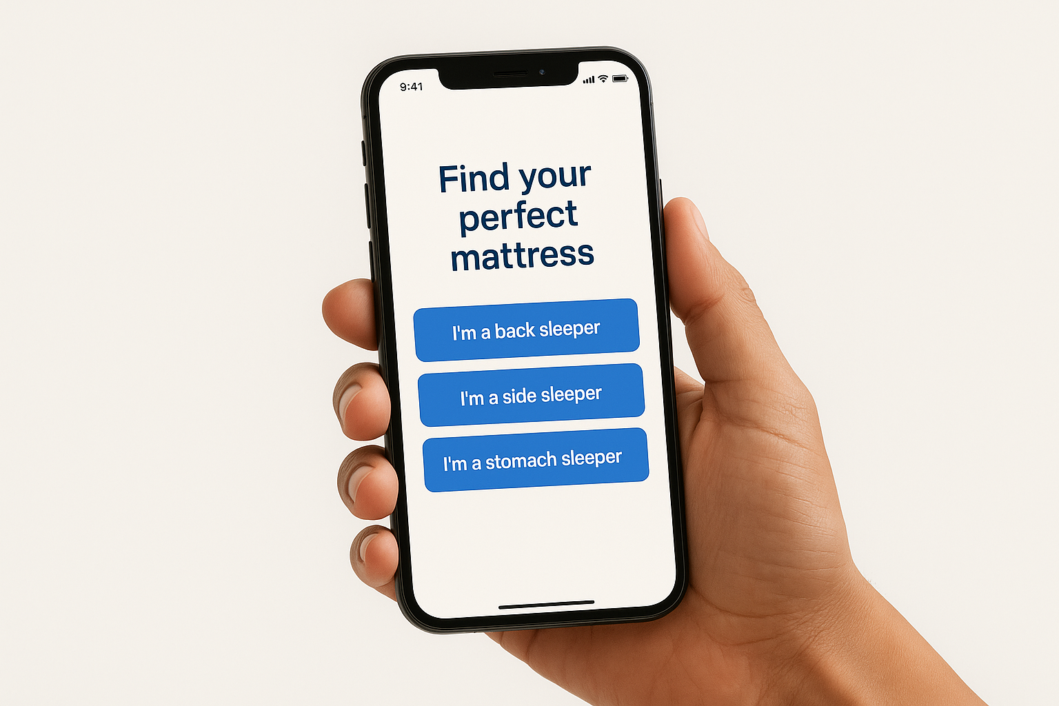 7. Helix: quiz-driven personalization page