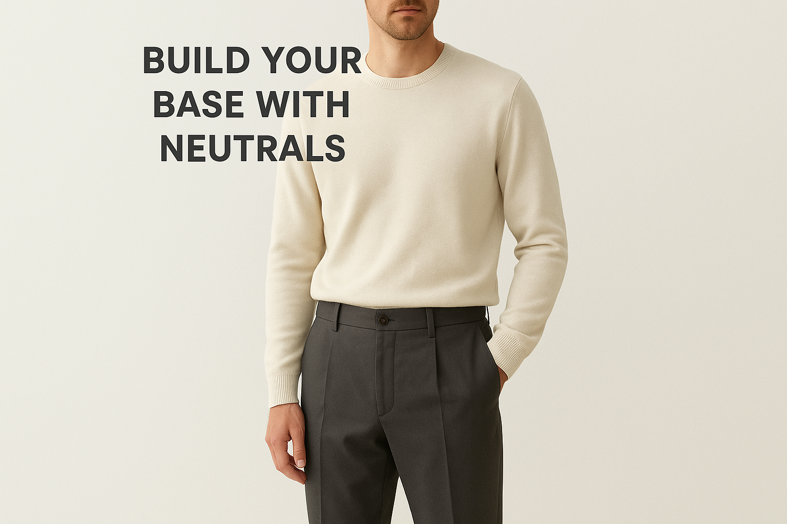 Build your base with neutrals
