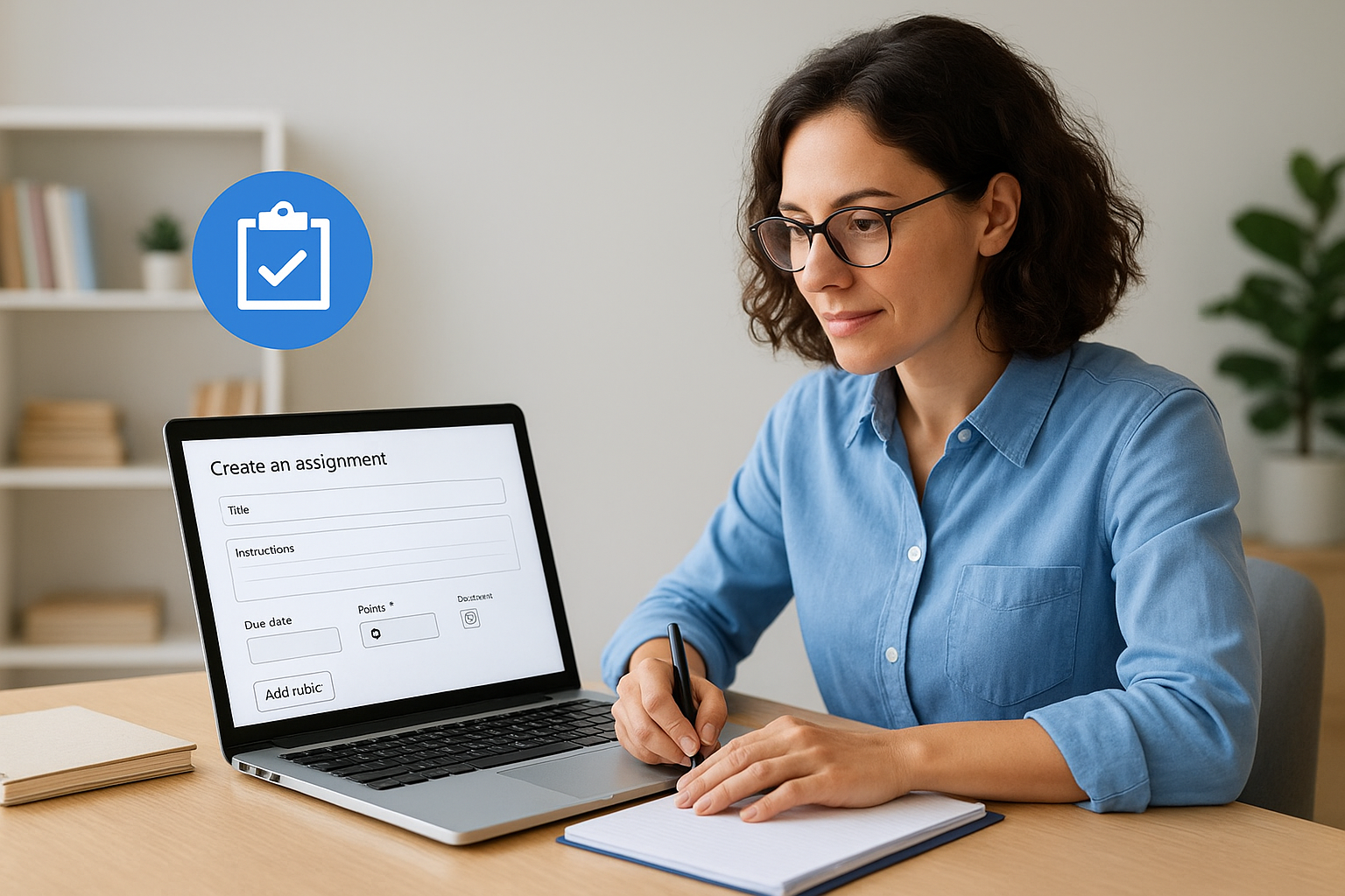 Create and distribute assignments