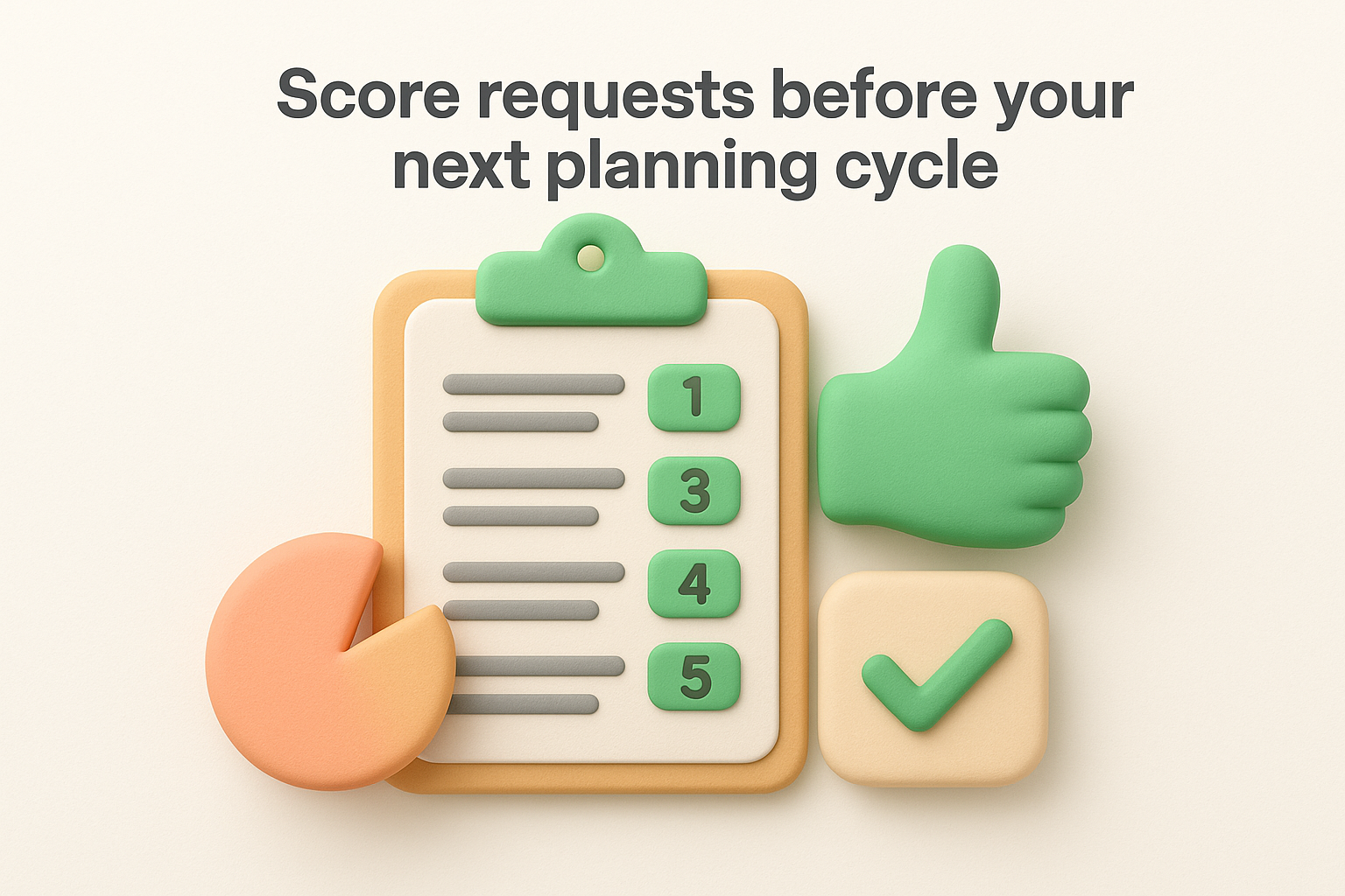 Score requests before your next planning cycle