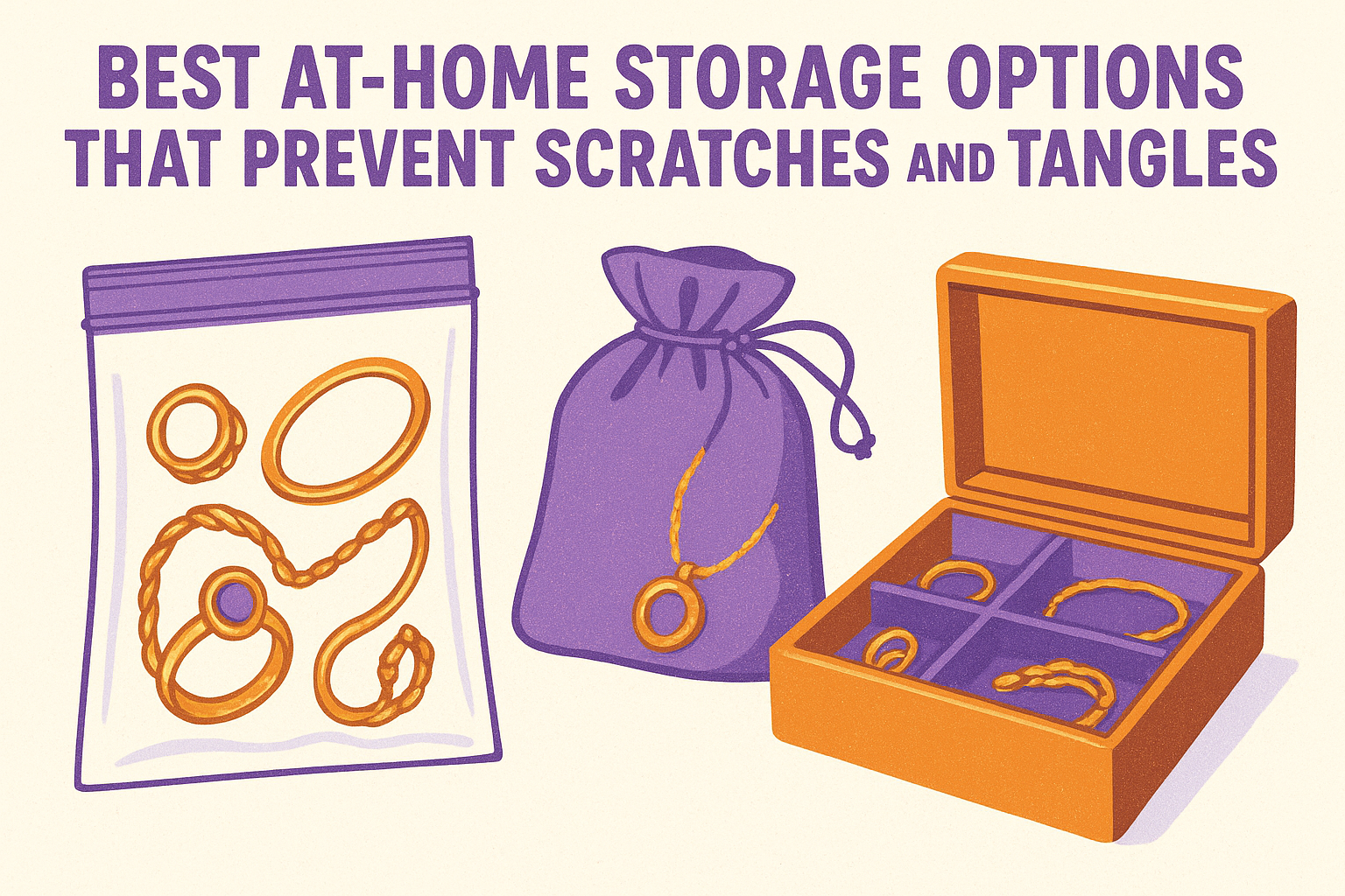 Best at-home storage options that prevent scratches and tangles