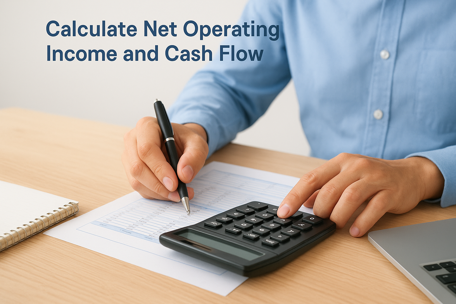 Calculate Net Operating Income and Cash Flow