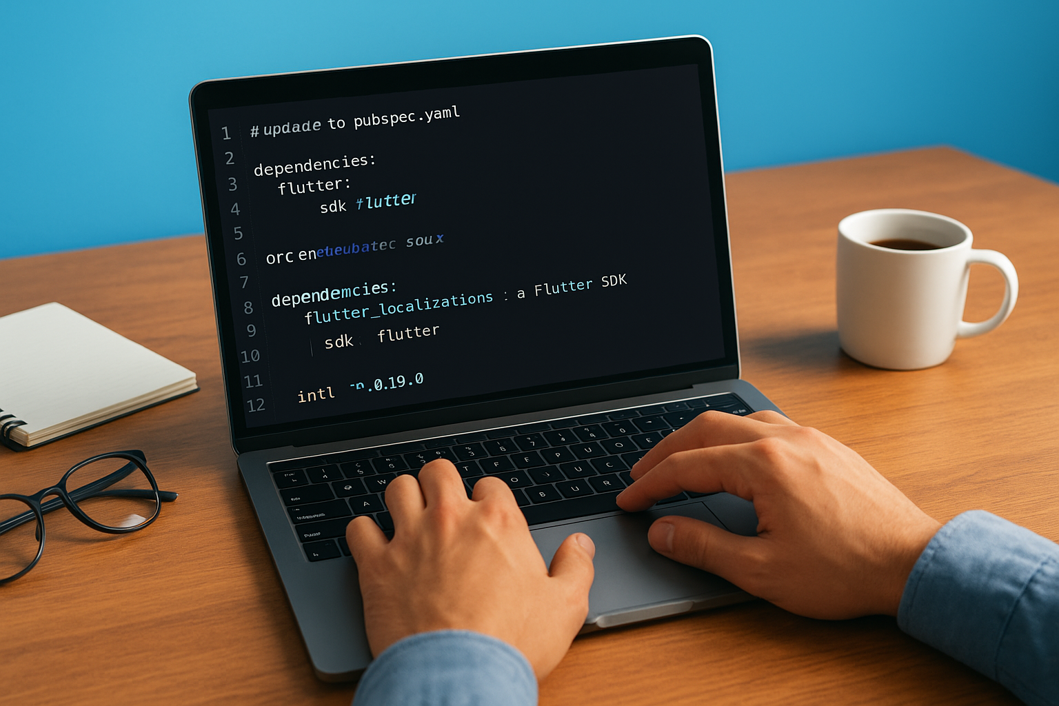 Update pubspec.yaml with the required packages