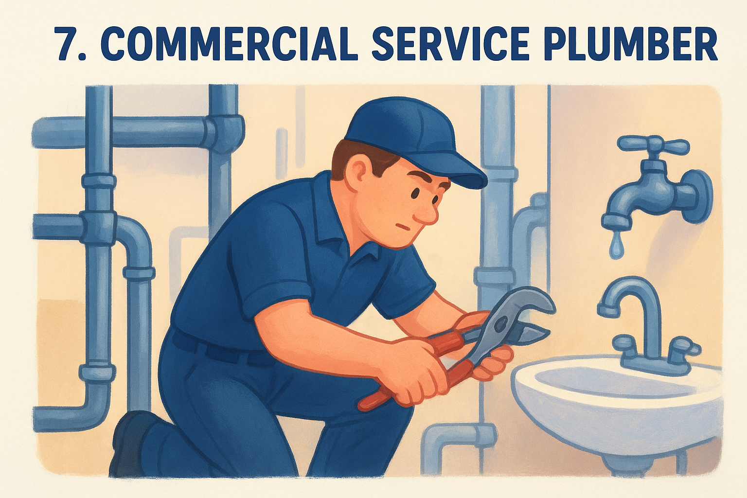 7. Commercial Service Plumber