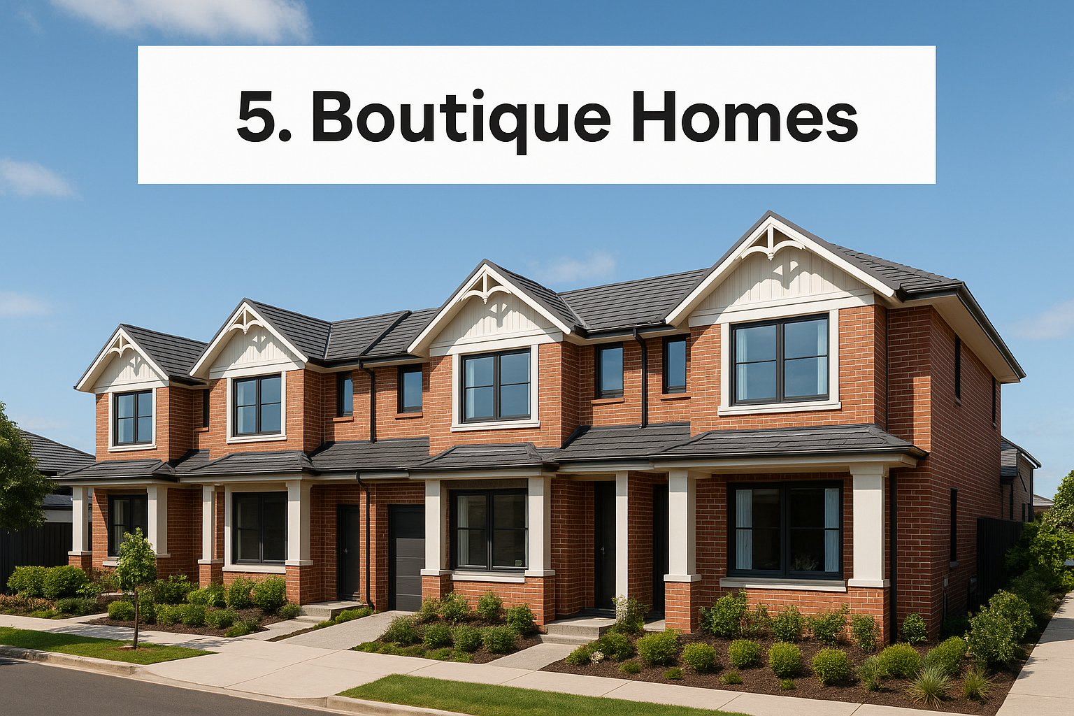 5. Boutique Homes