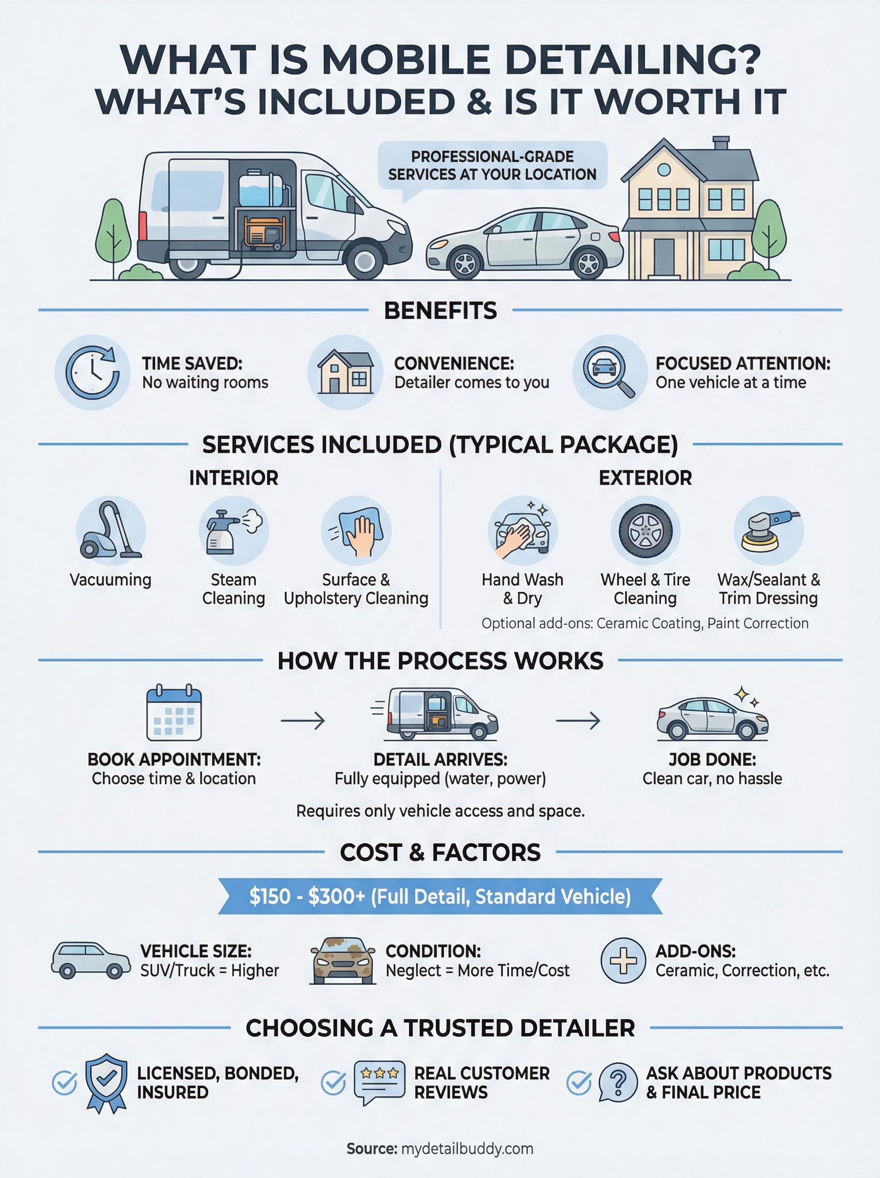 what is mobile detailing infographic