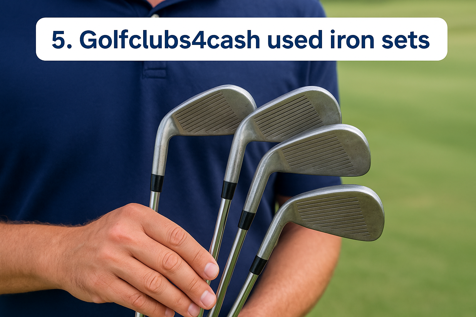 5. Golfclubs4cash used iron sets