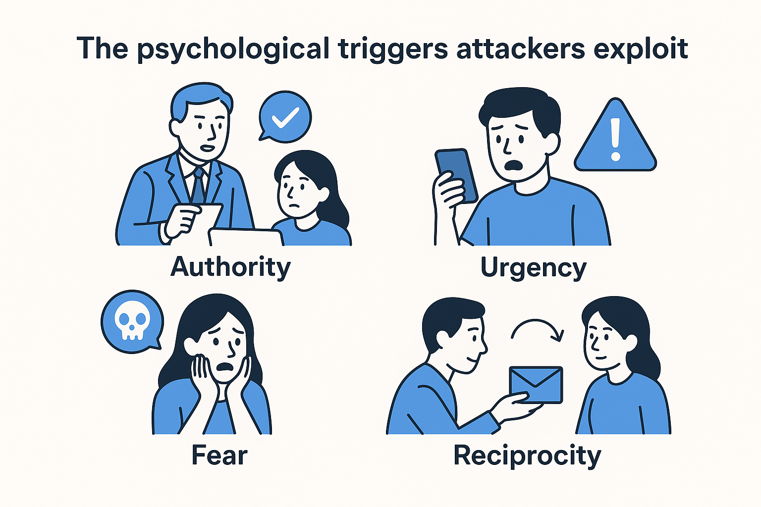 The psychological triggers attackers exploit