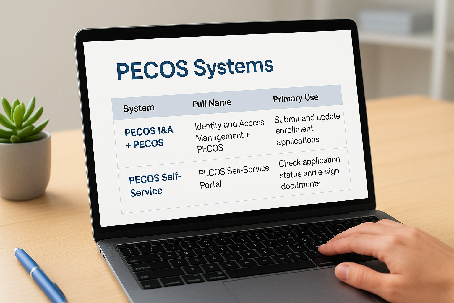 Medicare PECOS Login: Access, Register, Check Status, E-Sign ...