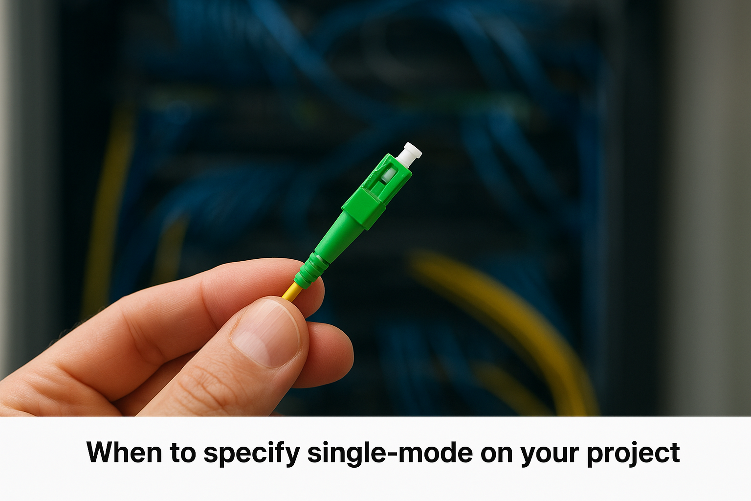 When to specify single-mode on your project
